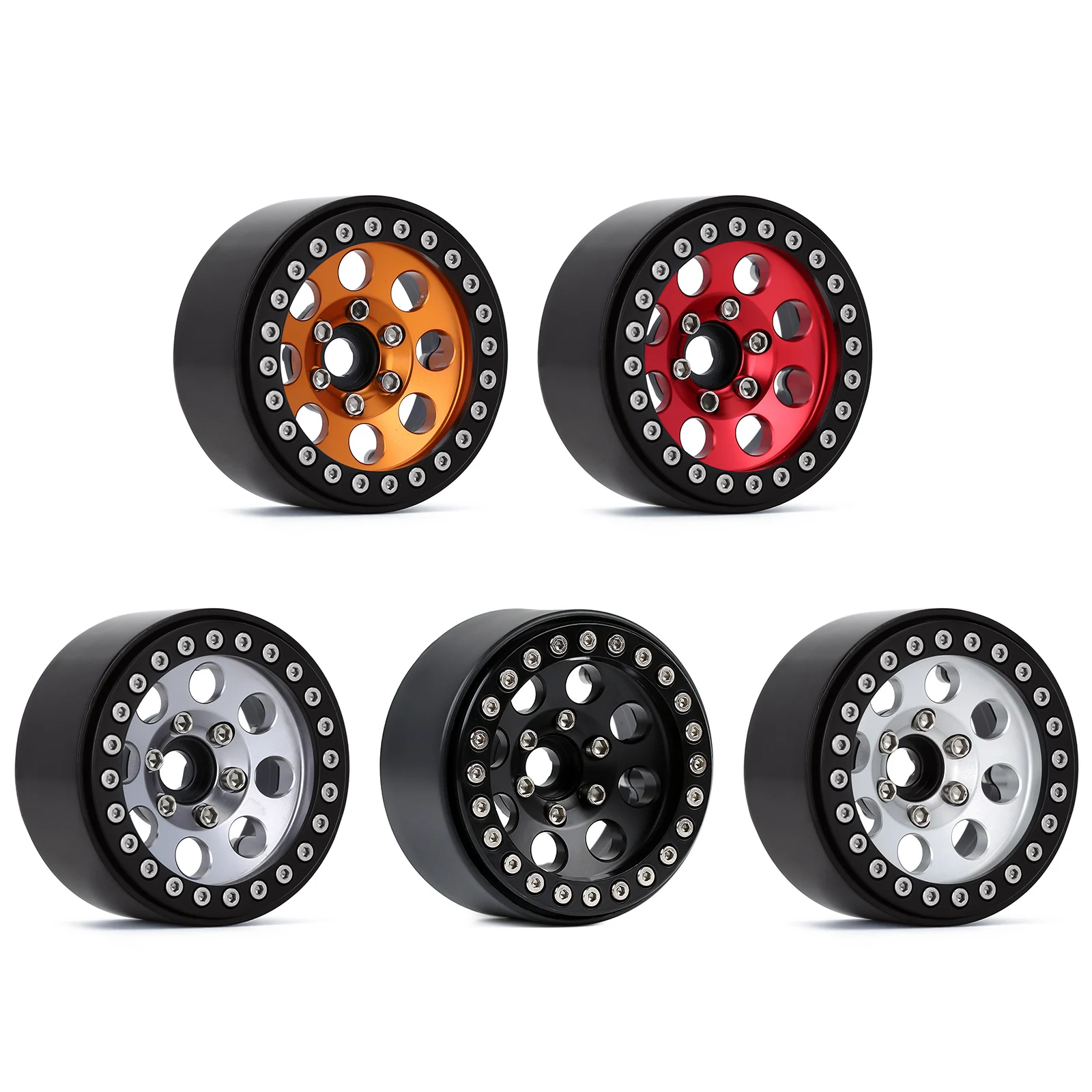 injora 4 шт 19 металлический beadlock 8 кругл