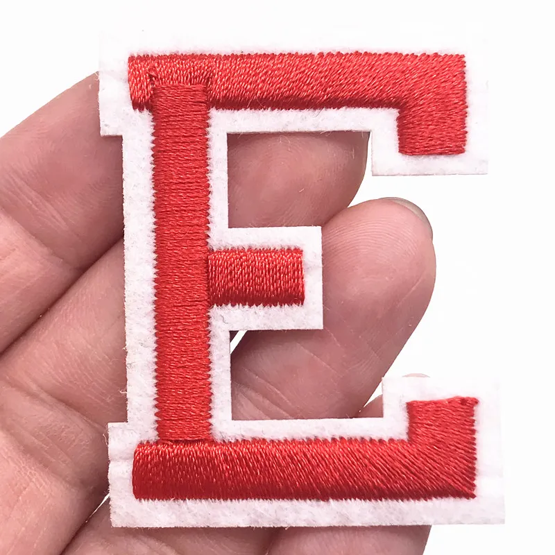 1 шт. красная алфавитная аппликация патч для утюга швейные принадлежности сделай