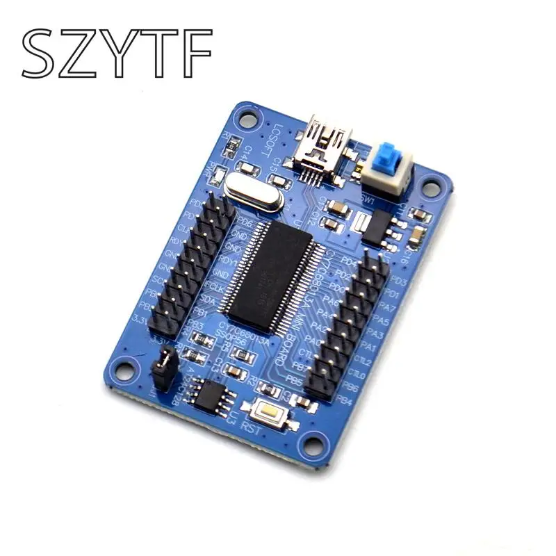 

USB-логический анализатор параметров FX2LP CY7C68013A, основная плата + исходный код