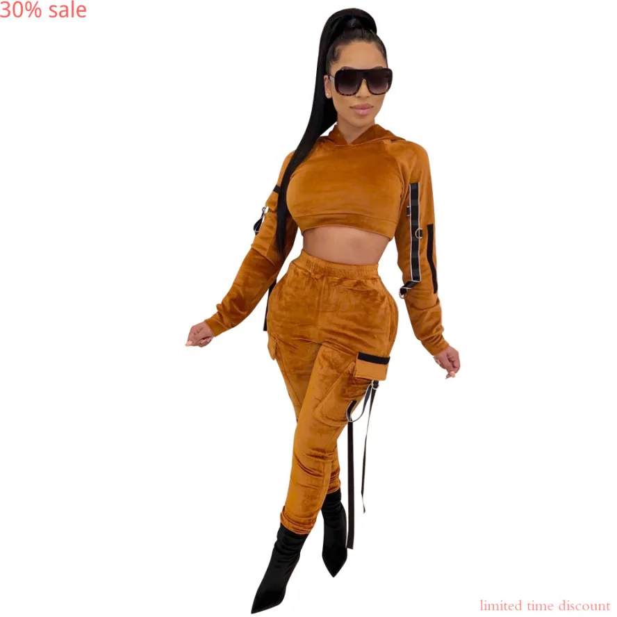 Женские толстовки набор Осенний Женский комплект спортивные костюмы с капюшоном