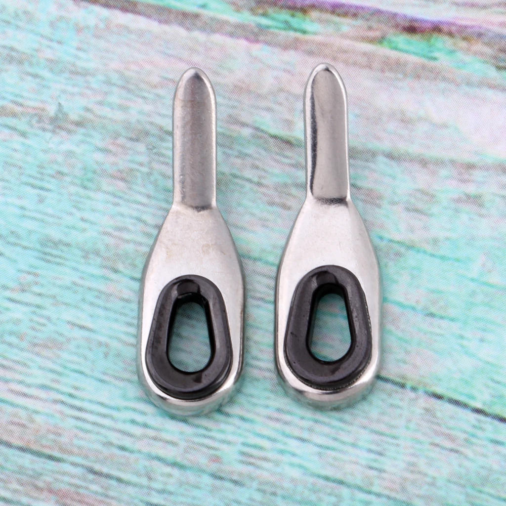 2 шт. нержавеющая сталь керамика приманка литье удочка направляющие наконечники