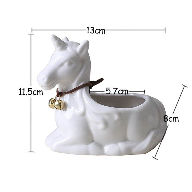 2 шт. белые керамические горшки для цветов суккулентов мини-контейнеры бонсай