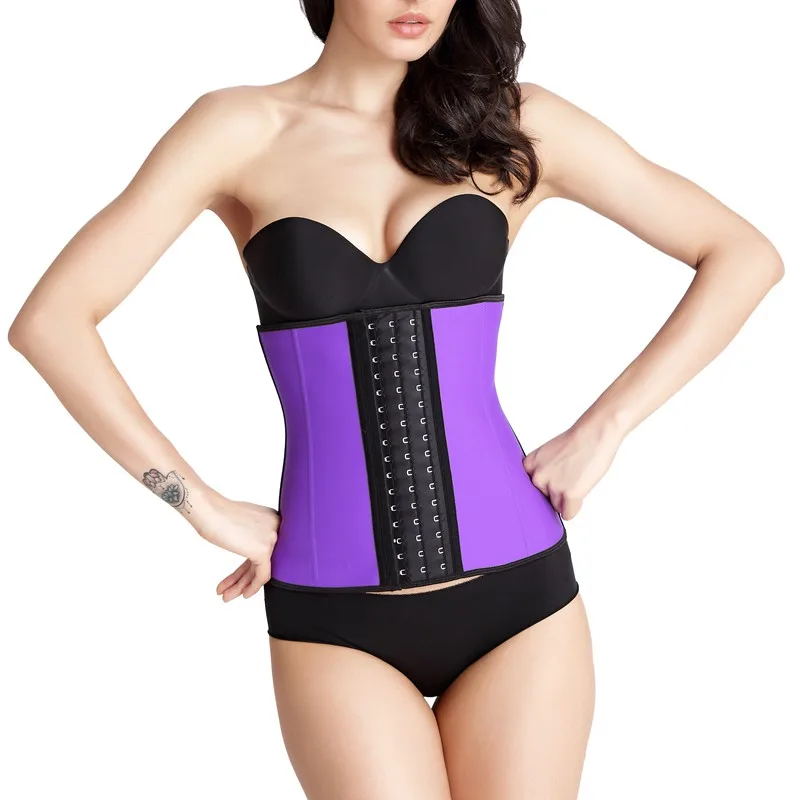 Латексная резиновая корректирующая одежда для женщин пикантная тренажер талии