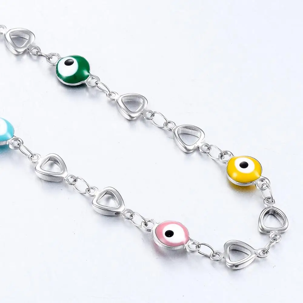 Цепочка для очков цепочка из нержавеющей стали мужчин и женщин ширина 6 мм