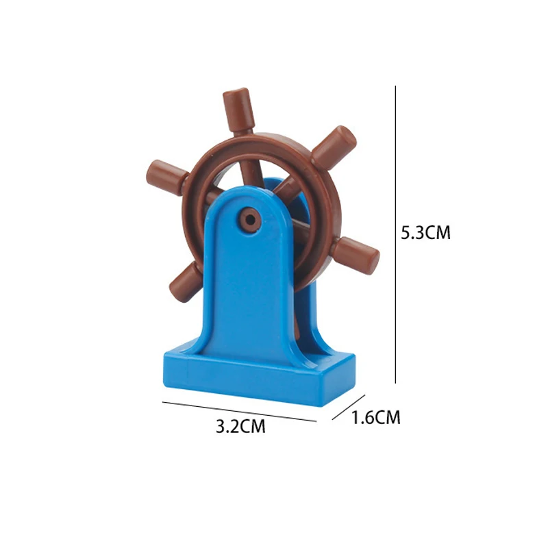Конструктор большой размер аксессуары для серии пиратских войн лошадь паром