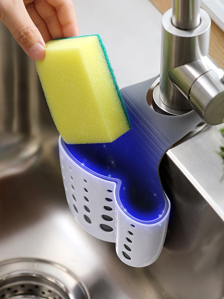 Полка для раковины сушилка губки мыла сливная корзина ванной комнаты держатель