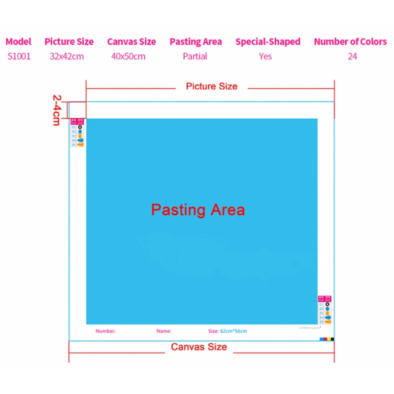 

Dpsupr Full Square/Round Diamond Painting Kit Cross Stitch Mushroom Scenery Diamond 3D Embroidery DIY 5D Moasic Gift DC05