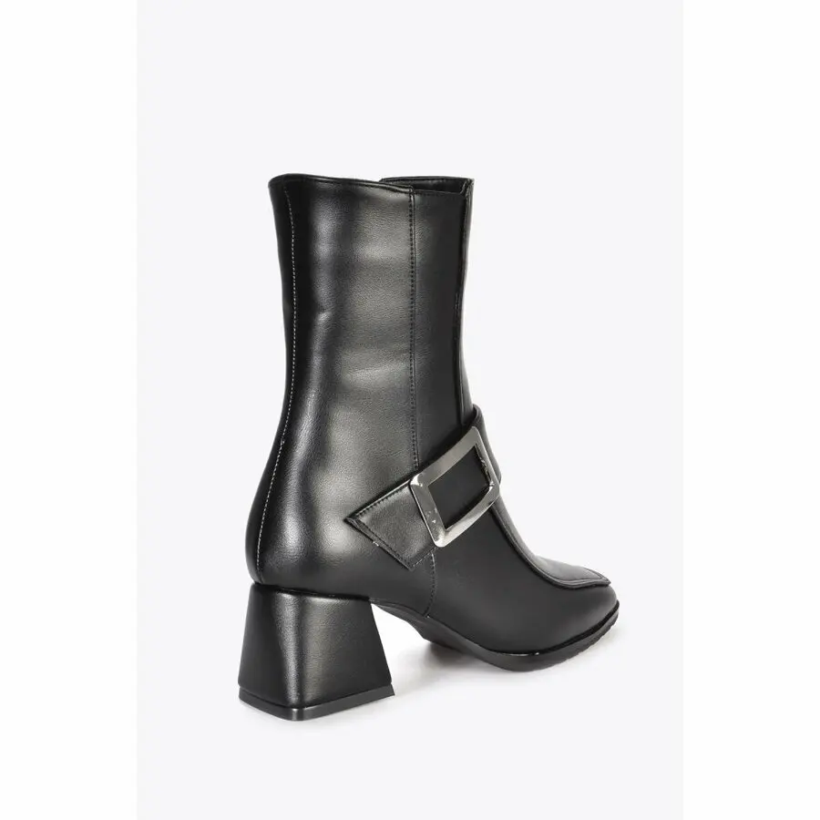 

Women Boots Mink Shoes Women Black Boots Vzn20-005K