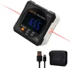 Цифровой угломер с электронной магнитной планкой, цифровой угломер с подсветкой