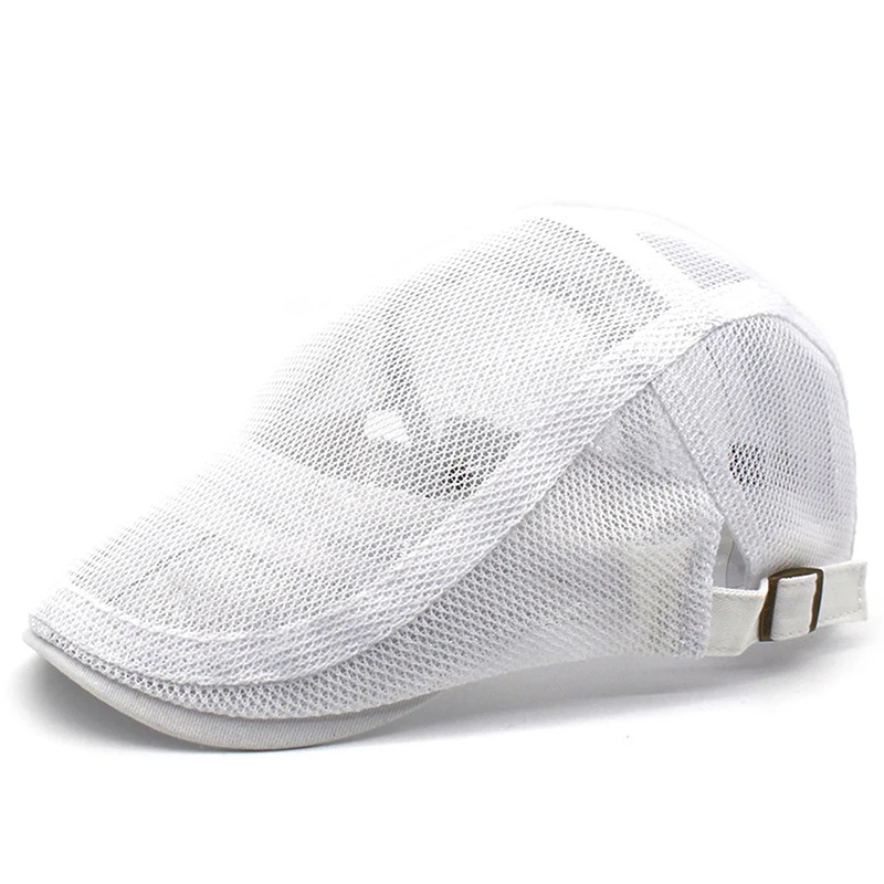 

Кепка в клетку унисекс, сетчатый хлопковый берет в стиле Гэтсби, для вождения, летняя, летняя