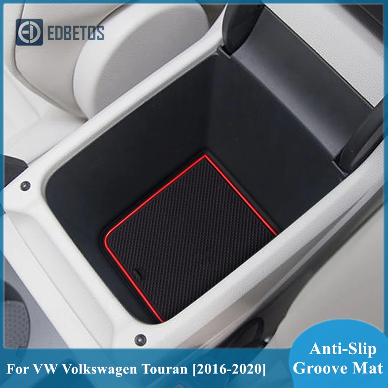 Дверной коврик с желобом для VW Touran 2016 2017 2018 2019 2020 Volkswagen MK2 аксессуары