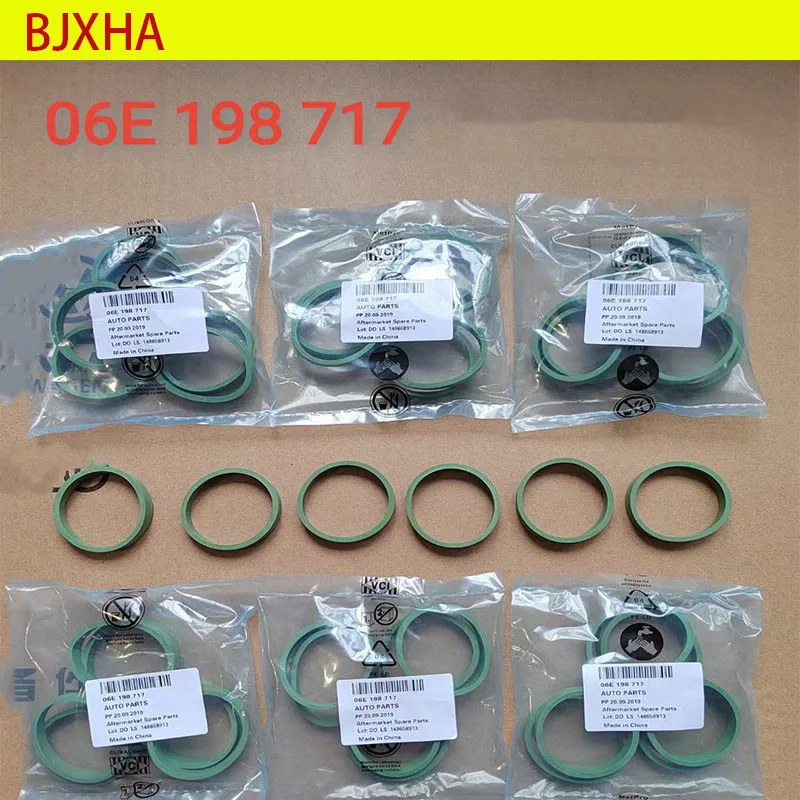 Новая 6 шт. прокладка впускного коллектора для Audi A4 A5 Q5 A7 A8 A6 3.2L V6 05-11 OEM 06E 198 717 06E198717 |