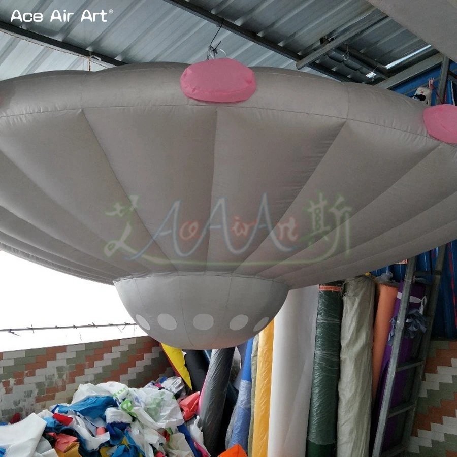 Индивидуальная копия НЛО диаметром 3 м летающее блюдце с окошком и внутренней