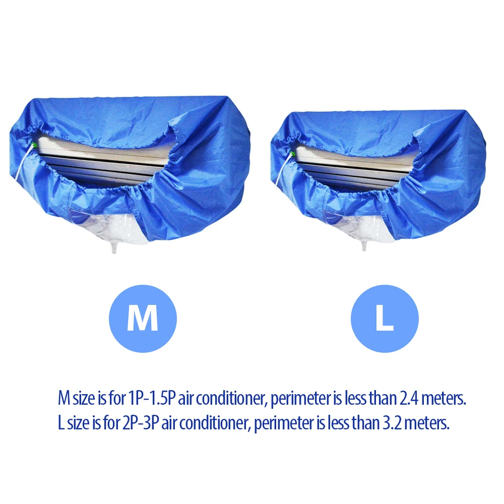 Водонепроницаемая Крышка для очистки кондиционера пылезащитный чехол