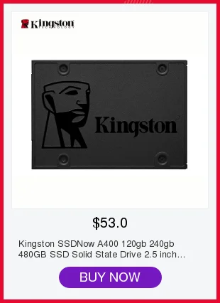 Kingston SSDNow A400 120 ГБ 240 ГБ 480 ГБ SSD твердотельный накопитель 2,5 дюймов SATA III 120 240g ноутбук ПК Внутренний HDD жесткий диск