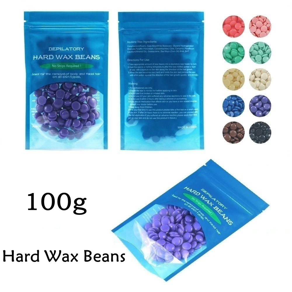 Minch 100 г Уход за волосами воск для депиляции крем 10 аромат бразильский с декором в