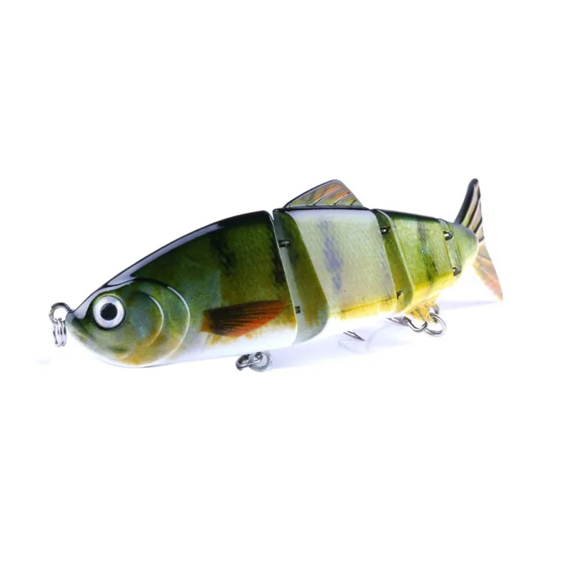 12 см искусственная приманка ложная мульти шарнирная форма рыбы экологичный АБС