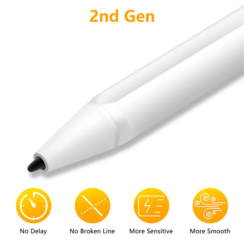Стилус GOOJODOQ для apple pencil 2 1 для iPad 9,7 Pro 11 12,9 Air 3 10,5 10,2 Mini 5 стилус для планшета