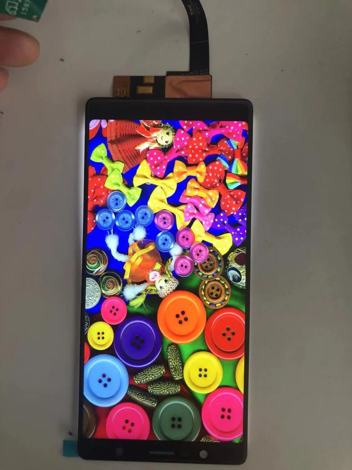 Для BlackBerry Evolve ЖК-дисплей и сенсорный экран дигитайзер 5,99 ''Замена с инструментами+ клей - Цвет: Черный