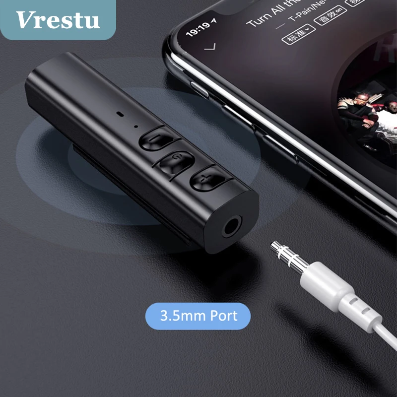 

2021 New Wireless Audio Receiver Second to Wireless 3.5mm Jack Stereo Car Aux Adapter Music Headphone Hifi Receiver for Earphone