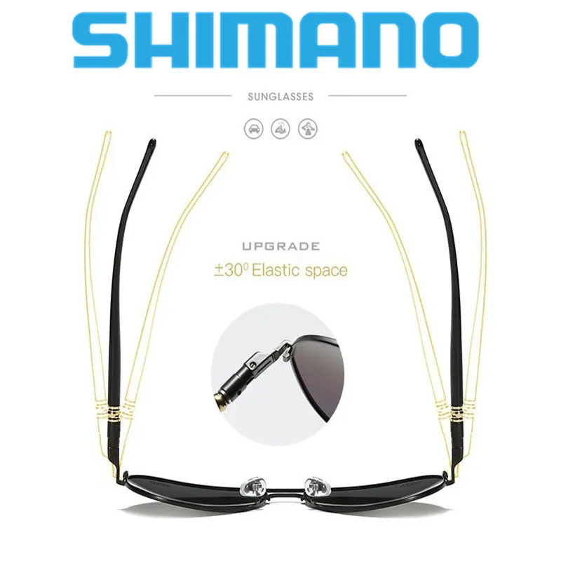 

2021 Shimano Fishing Glasses Outdoor Sport Fishing Sunglasses Men UV400 Glasses Cycling Climbing Sunglasses Polarized Glasses