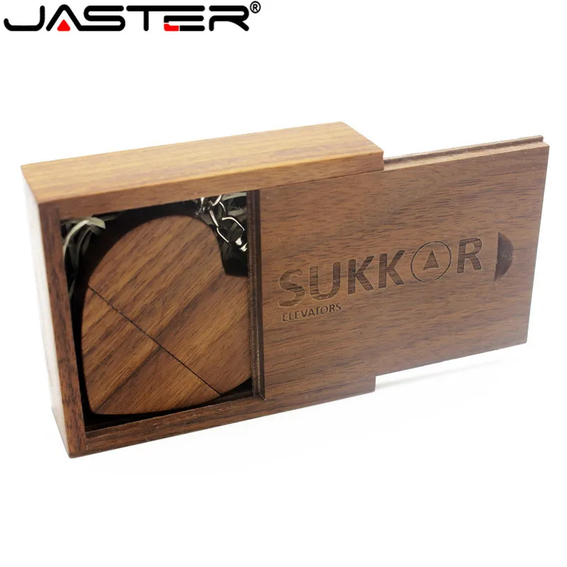 USB-флеш-накопитель JASTER в деревянной коробке 4-64 Гб | Компьютеры и офис