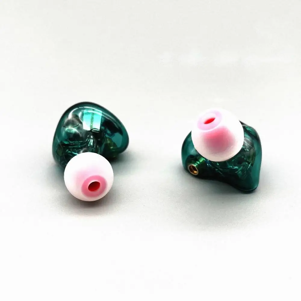 Цветные запатентованные силиконовые наушники BGVP E с поворотом на 360 градусов, 1 пара, Spinfit DM6 DM7 DN1S ES12 Q2 DMG ZERODX5 DH3