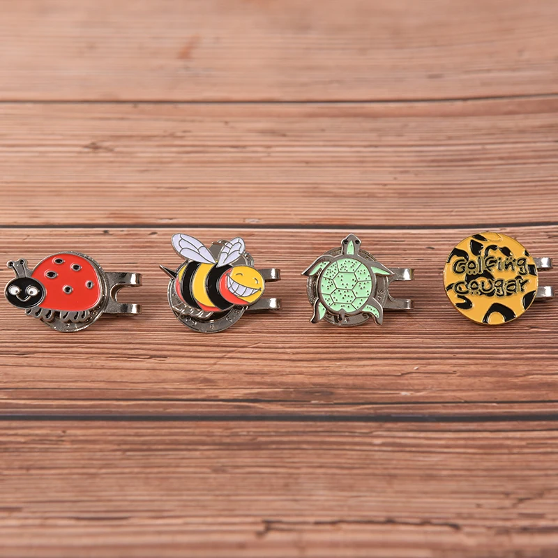 GUOMUZI с фокусным расстоянием 25 мм Кепка для гольфа клип маркер гольф аксессуары