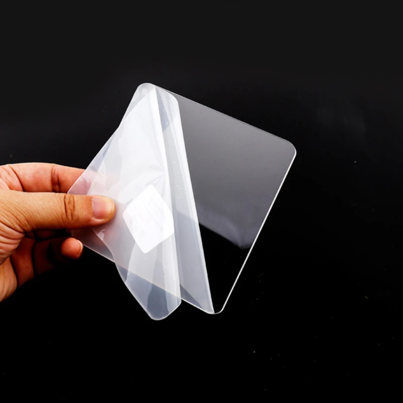 10*10cm 1Pc Acrylic Transparent Plate Clay Pottery Sculpture Tool Workbench Pressure Tools Art Craft | Дом и сад