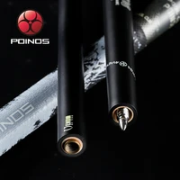 poinos pool cue punch cue stick kit black carbon maple energy shaft bullet multiple colors joint pu leather wrap billiard cue
