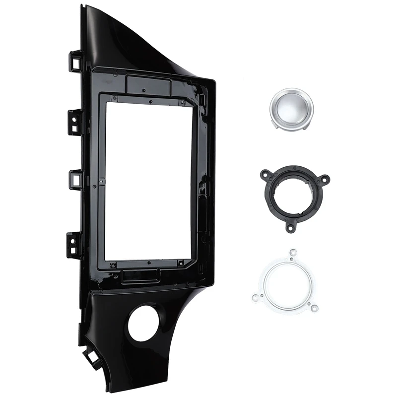 9 дюймовая 2Din Автомобильная стереомагнитола DVD плеер панель с отделкой для KIA K2 RIO 4