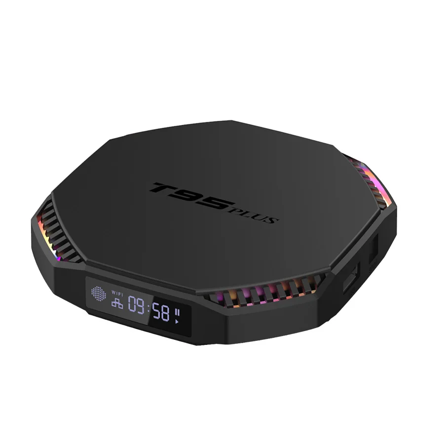 5 шт. T95 Plus android 11 RK3566 ТВ коробка 4G 32G 8G 64G 2 5G Wifi BT4.0 USB3.0 1000M 8K телеприставка PK H96MAX HK1 R2