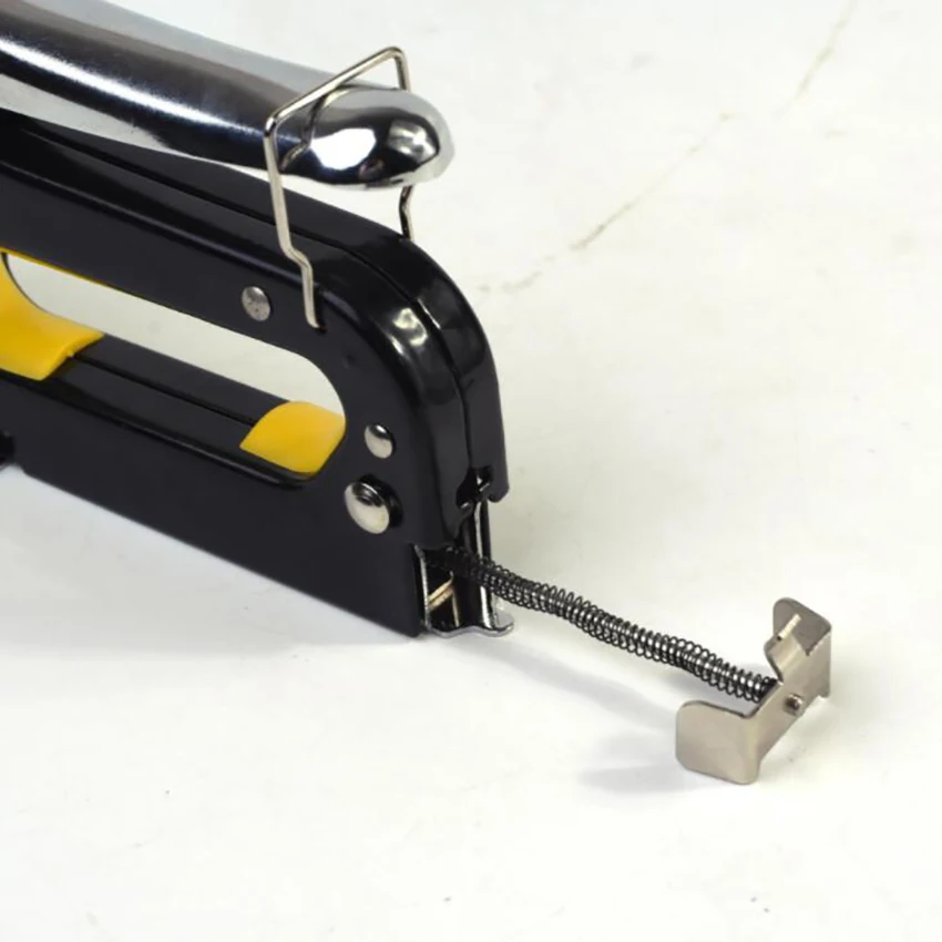 Heavy Duty Manual Stapler Nail Gun with 600 Staples 3 in 1 Woodworking Staple for Decoration Carpentry Furniture | Инструменты