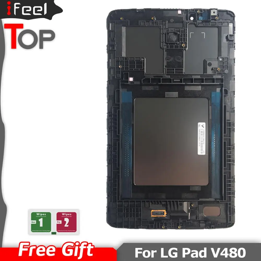 ЖК экран для LG G Pad 8 0 V480 V490 дисплей + сенсорный дигитайзер панель стеклянный