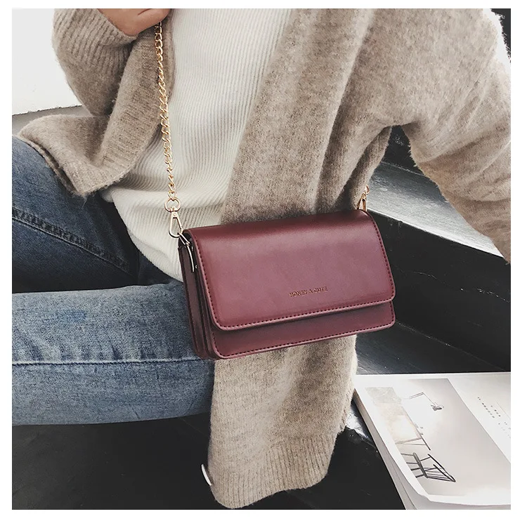 Meteor bird black mini square women shoulder bags small messenger bag little Japanese crossbody bag