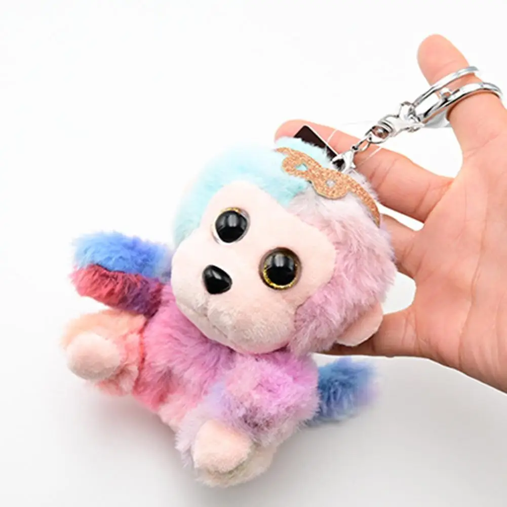 Прекрасные Разноцветные обезьянки плюшевые игрушки брелок мягкие звери куклы