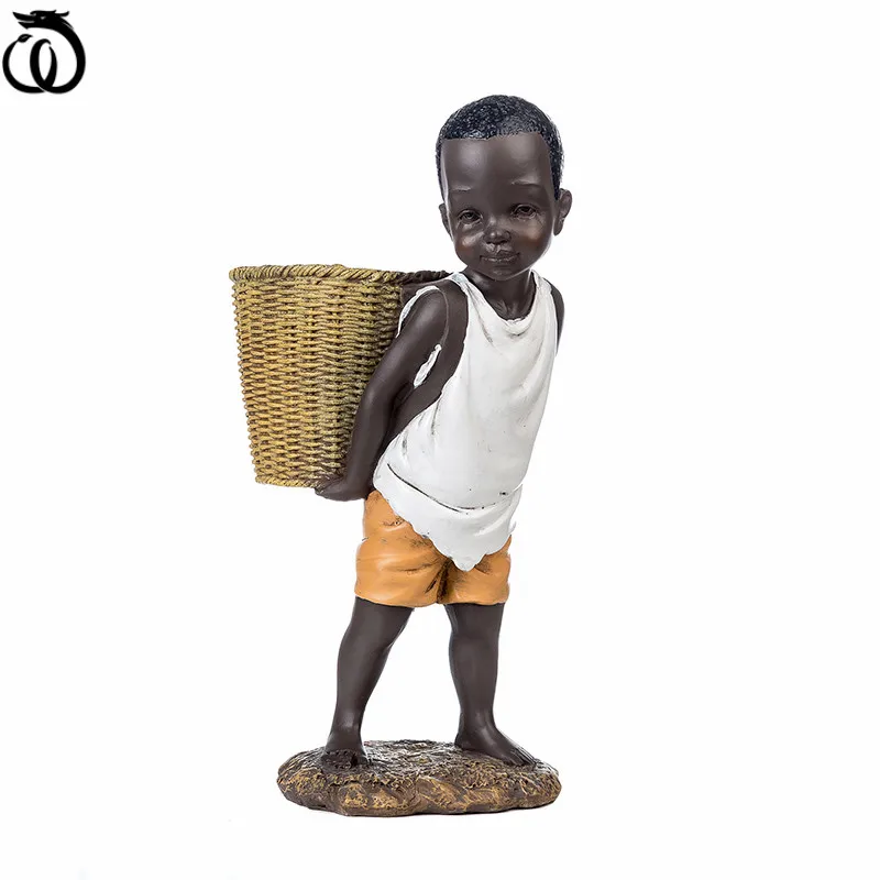 Юго восточное фольклорное искусство фигурки африканских персонажей для