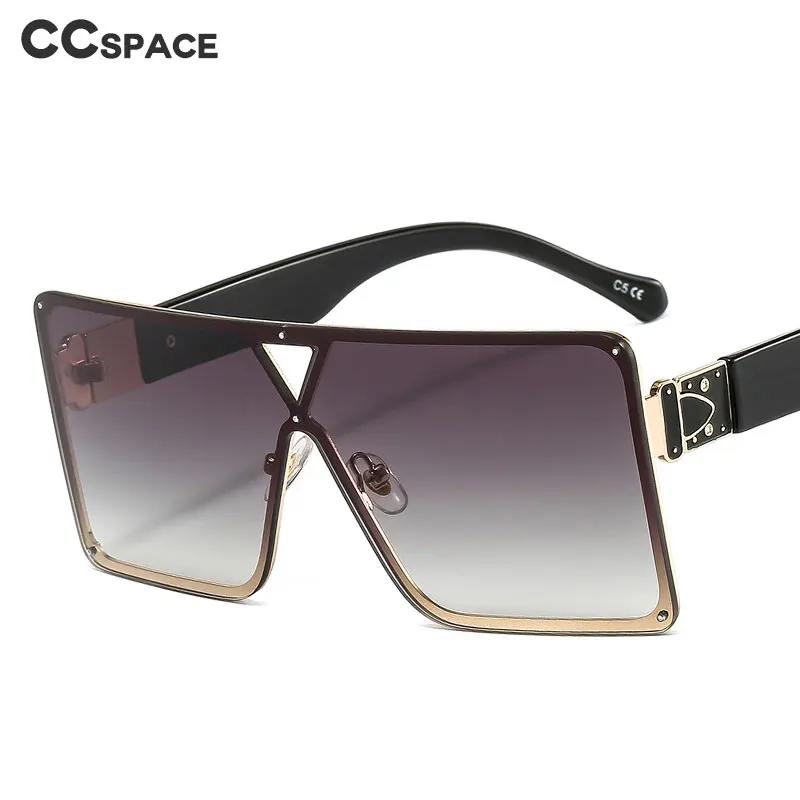 49193 большие квадратные очки-люкс Солнцезащитные очки мужские и женские Модные