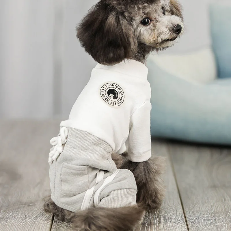 Спортивный стиль четыре ножки нижняя рубашка цвета с вышивкой цвет теплая одежда