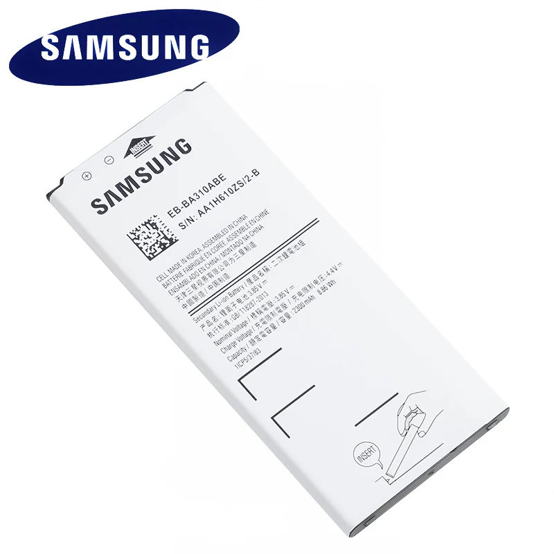 Оригинальная запасная аккумуляторная батарея для SAMSUNG GALAXY A3 2016 Edition A5310A A310