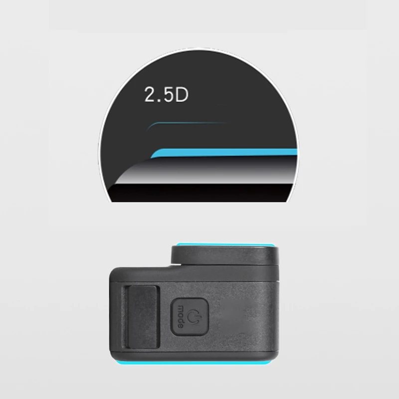 

1 Set Camera Lens Screen Display Protective Film for GoPro Hero 9 Black Camera Clear Tempered Film Set Protector