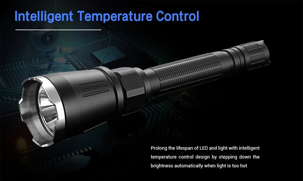 JETBeam BC40Pro портативный охотничий фонарь 18650 CREE XHP50 светодиодный 2930LM Тактический уличный фонарь для охоты