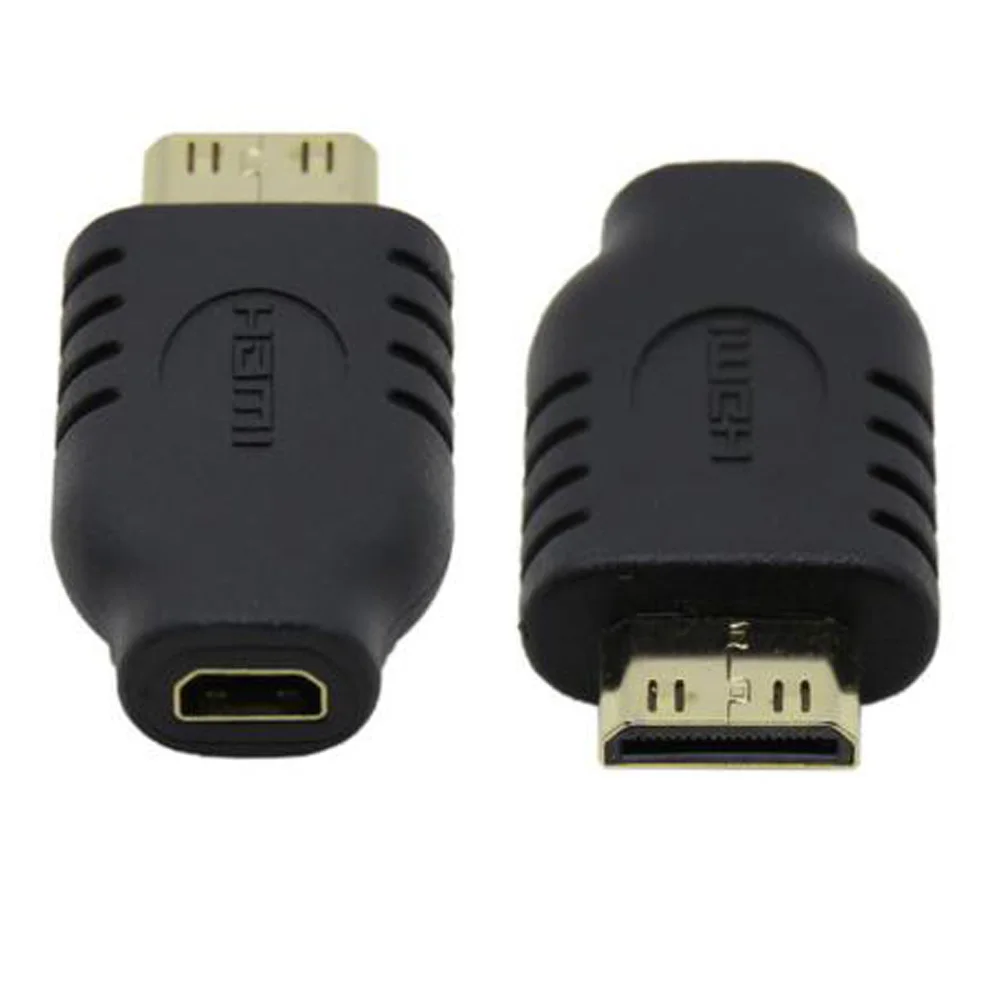 Высококачественный черно-белый Удлинительный Шнур Micro Mini HDMI разъем адаптера HD