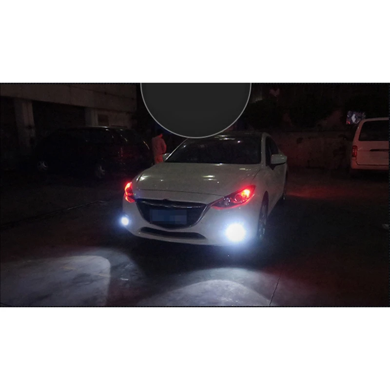 Светодиодный противотуманный светильник с 12 чипами для подсветки двух сторон и