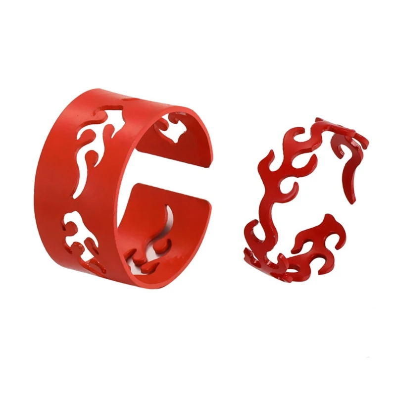 

U90E 2 шт. кольцо на палец ювелирные изделия обручальное кольцо регулируемое подходящее кольцо для девушки