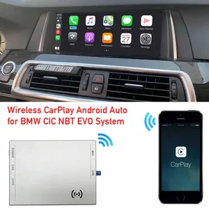 CarPlay интегрированный бокс M5 F10 2013-2016 с системой NBT, беспроводной адаптер apple iphone carplay, android, автоматический интерфейс, ключ ios