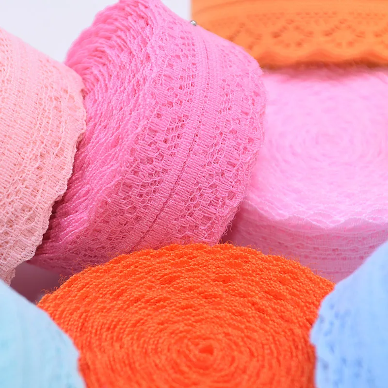 10 м/рулон полиэстер ажурные ленты DIY Одежда и аксессуары для одежды Рождественский праздничный подарок коробки обертка домашний текстиль