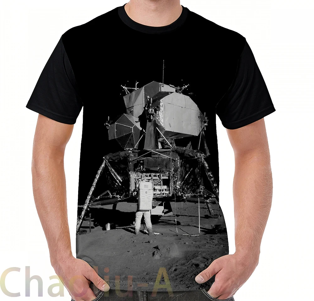 Мужская футболка Apollo 11 2 с забавным принтом женские топы футболки повседневные