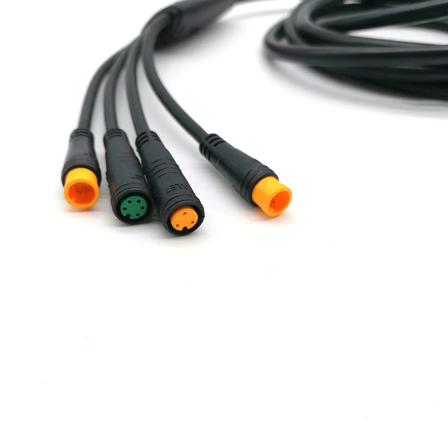 Okfeet 1 в 4 кабель 4 в 1 разъем контроллера провода 2pin 3 Pin Ebrake конверсионный велосипедный комплект Ebrake PAS дроссельной заслонки водонепроницаемый