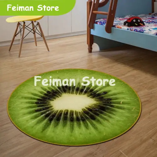 UK коврик Детские сидя ковры 3D принт круглый для двери в спальню на кухню из